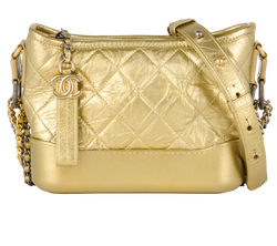 Small Gabrielle, Leather, Gold, 25056332(2018), DB, 2*
